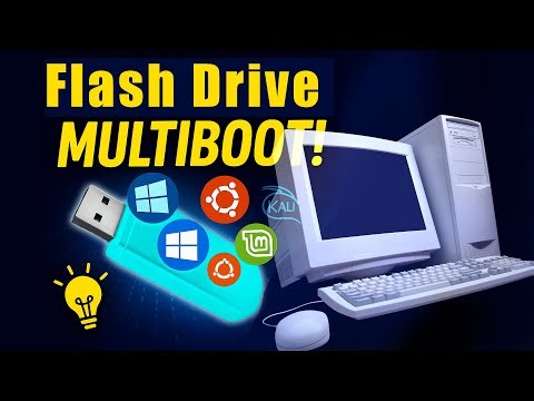 How to create a multi OS bootable USB drive simple and easy