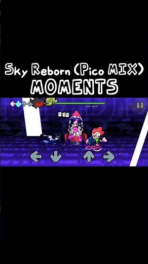 Sky Reborn (Pico MIX) MOMENTS | FNF Sky: REBORN #fridaynightfunkin #fnf #fnfmod #moments #fyp