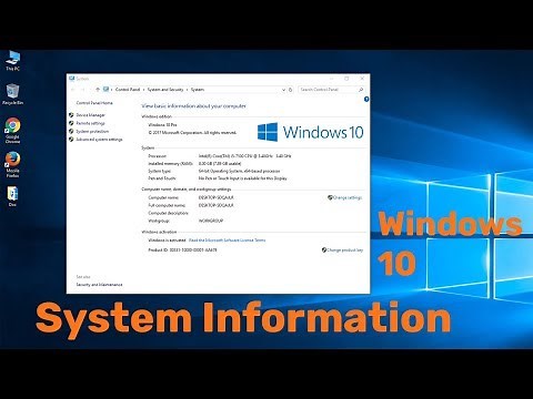 How To Check System Information on Windows 10 PC , Laptop Full Configuration