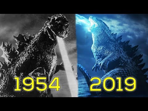 Evolution of Godzilla in Movies (1954-2019)