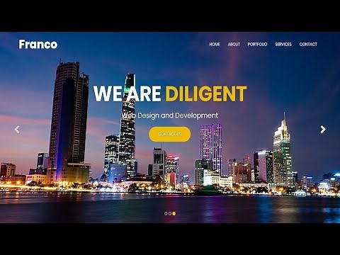 Responsive Homepage design with Bootstrap and Animate css | Bootstrap Slider with Animate CSS