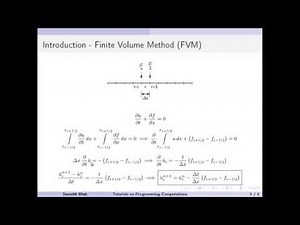 001 - Finite Volume Method (1D)