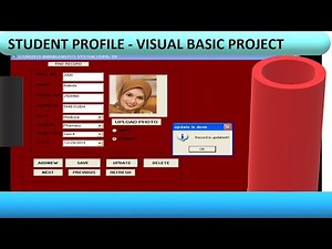 Visual Basic Project | STUDENT MANAGEMENT SYSTEM with photos stored in a database and retrieved