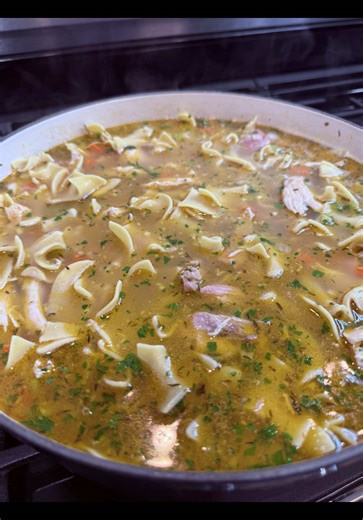 Delicious Turkey Noodle Soup Recipe from Leftovers
