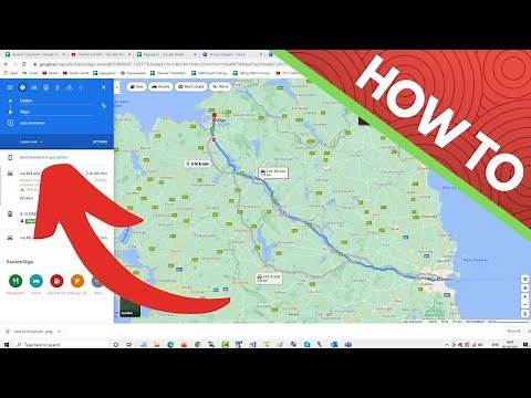 How to Save a Route in Google Maps