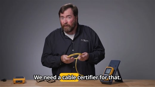 Think that patch cord is the problem? 🤔 With the MicroScanner™ Cable / PoE Tester you don’t have to guess. Plug it in, check the length, add the terminator (aka the 'hat'), and boom — you’ll see exactly which conductor is open. https://www.fluke.com/en-us/product/network-cable-testers/copper/ms-poe?srsltid=AfmBOor468EngnQohPegKRWeo9oYLW_Z5HsuBXd4lAUCNYOOaUEa6NIS&utm_campaign=Global&utm_medium=organic_social&utm_source=facebook | Fluke Networks