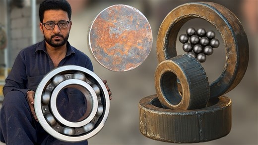 1.4M views · 18K reactions | Lathe Master Reveals BEST Technique for Turning Solid Iron Blocks into Heavy Duty Bearings | Luciano Franklin | Facebook