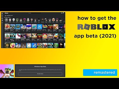 How to get the Roblox App Beta (2022)