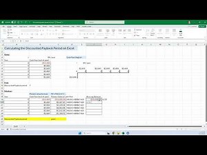 Calculate the Discounted Payback Period in 90 seconds!