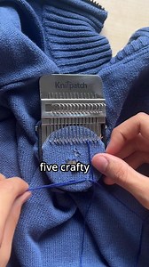 245K views · 22K reactions | Every flaw tells a story. Why hide it? With PatchMaker, you don’t just patch holes. You turn them into something beautiful. Visible mending makes every imperfection a badge of love, care, and creativity. Wear your story with pride. Get yours now  knitpatch.com/products/stitchframe | Knit Patch | Facebook