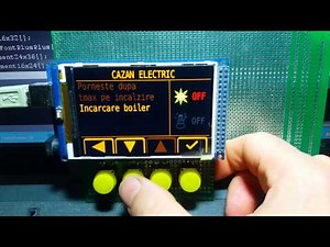 Arduino mega2560 with 3.2" TFT 320X480, Menu and Symbols