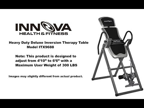 Innova Fitness ITX9688 Inversion Table Installation Guide