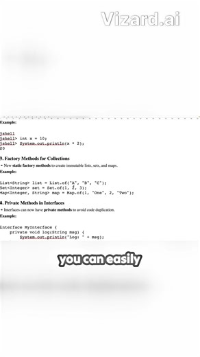Java 9 Features 🚀 Create Immutable Collections with Factory Methods in 60s!