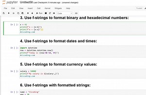 35 reactions | 7 Cool Ways To Use F Strings In Python Coding | Python Coding | Facebook