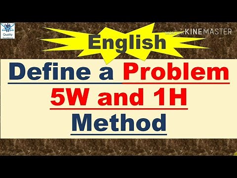 5W1H I 5W and 1H l How to define a problem | Problem Definition | Quality Excellence Hub
