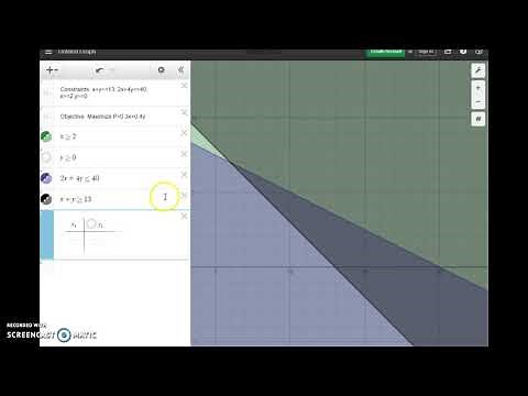 Solving Linear Programming Problems Using Desmos