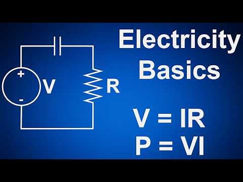 ELECTRICITY FOR BEGINNERS | CHAPTER 1: BASICS - Voltage, Current, Power | ELECTRICAL ENGINEERING