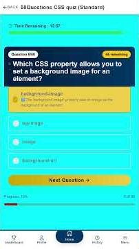 50Questions CSS Quiz - 1 of 5