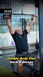 60K views · 1.4K reactions | DOUBLE BODY PART TRAINING : Back, Bicep...