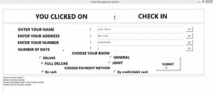 Hotel Management System using Python with Source Code