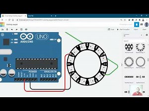 How to connect Neopixel ws2812 LED Strip or LED Ring 12bit with Arduino Tutorial