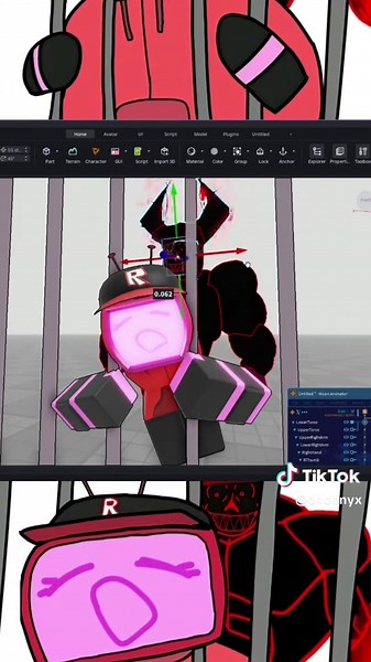 Exploring Veeronica and Guest 666 in Roblox Studio