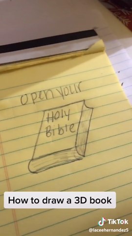 3D Book Drawing Tutorial | Step-by-Step Guide