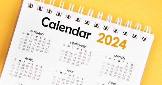Major 2024 events to mark on your calendar