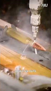 High-speed Water Cutting Process Revealed #viral #satisfying