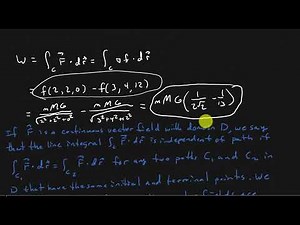 Calculus - Fundamental Theorem Of Line Integrals