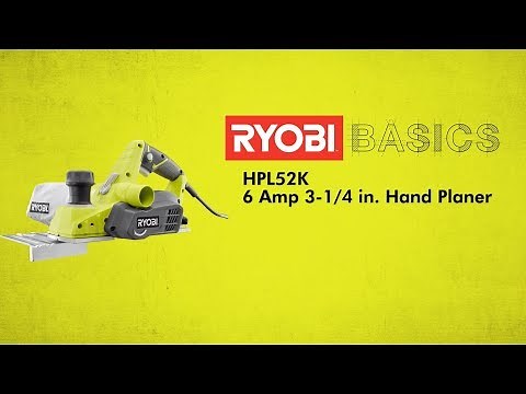 RYOBI BASICS: Hand Planer