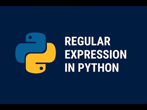 Regular Expressions in Python || re module – Full Tutorial for Beginners #regex #re #python