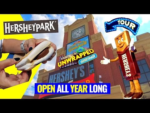 Explore Hersheypark Chocolate World - Chocolate Tour All Year Round - Hershey, Pa