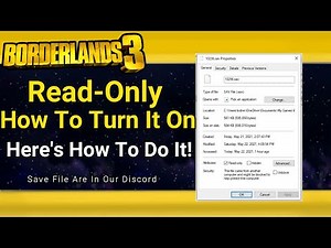 Borderlands 3 Read Only Guide (How To Turn Read Only On Your Save Files Step By Step)