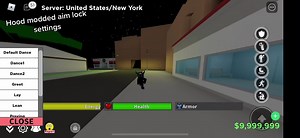 How to Enable Aim Lock in Da Hood - Modded Settings Guide