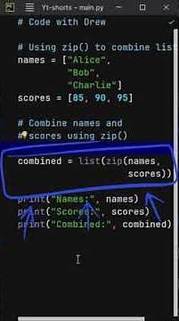 Mastering the zip Function in Python | Ultimate Guide with Examples #python #learnpython