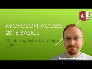 9. Learn Microsoft Access 2016: How To INNER JOIN And OUTER JOIN | SQL Queries