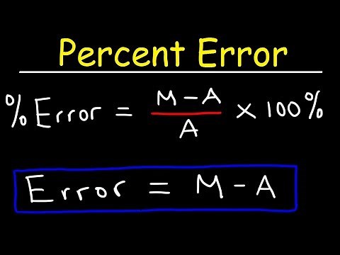 Percentage Error Formula (& How to Calculate It)