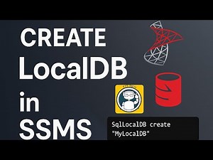 how to create local db using microsoft sql server management studio #lenovo #zyttech