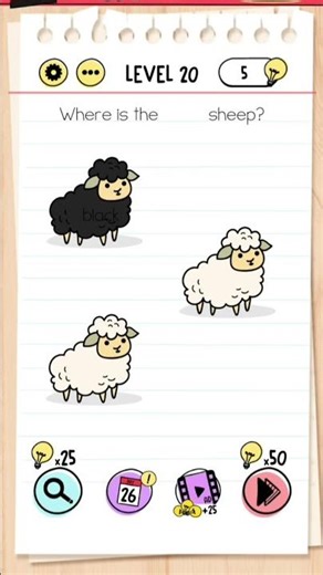 🧠 Brain Test Challenge! | Level 20 🤔💡#BrainTest #Puzzle #GamingShorts