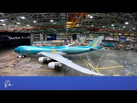 Final Boeing 747 in production