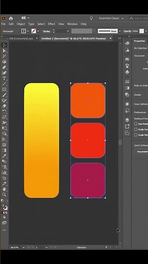 How to Create 3-Color Gradient Tiles in Adobe Illustrator