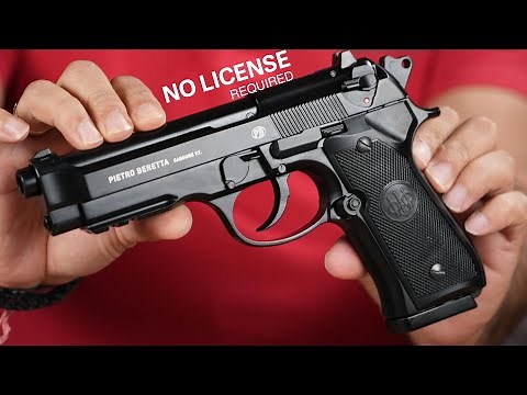 Blowback Air Gun No License required - Umarex Beretta M92A1 CO2 BB Air Pistol