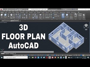 3D Floor Plan | AutoCAD