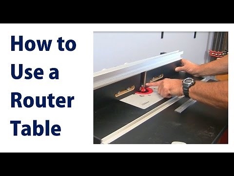 How to Use a Wood Router Table - woodworkweb