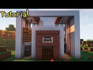 Minecraft: How to Build a Modern Brick House