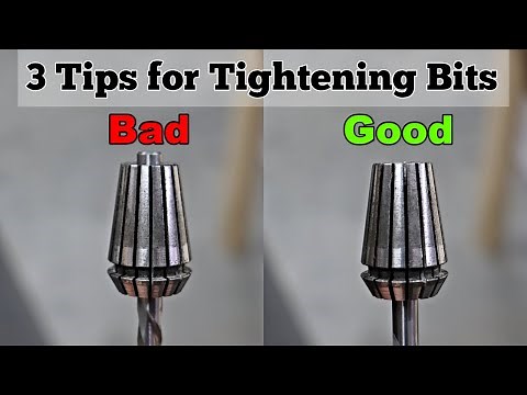Tightening Bits and Collets | How to Use Your CNC Correctly