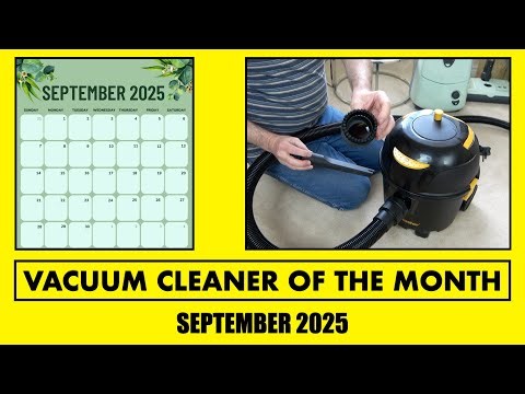 Vacuum Cleaner of the Month September 2025 & Vacmaster D8 Verdict