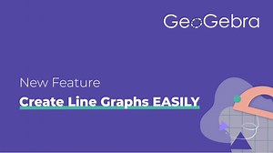 7.3K views · 87 reactions | Our new LineGraph command makes creating line graphs quick and easy! Explore and analyze afterwards by creating tables, getting roots, extrema, etc. | GeoGebra | Facebook