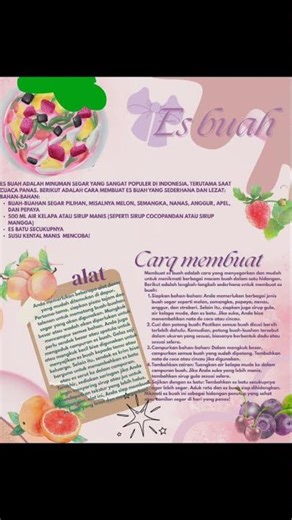 Using canva make teks procedure in coding lesson